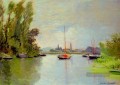 Argenteuil gesehen aus dem Small Arm der Seine Claude Monet